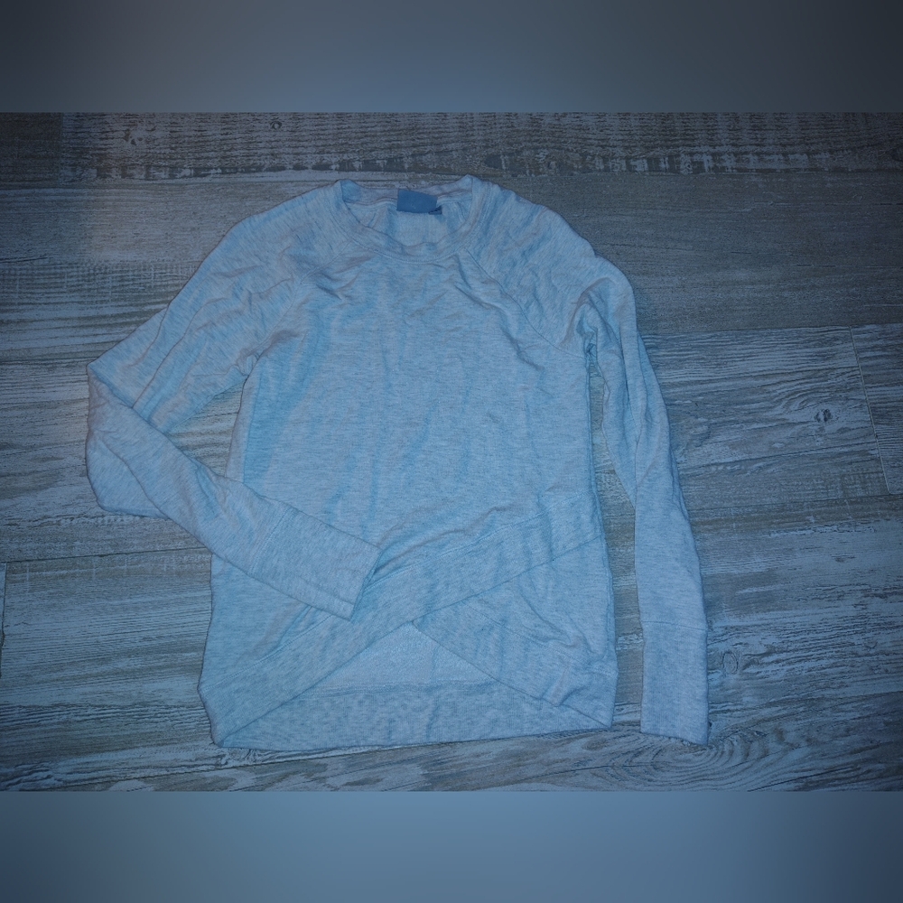 Athleta Light Blue Long Sleeve Top